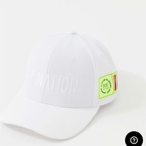 PE Nation Accelerate Cap Optic White